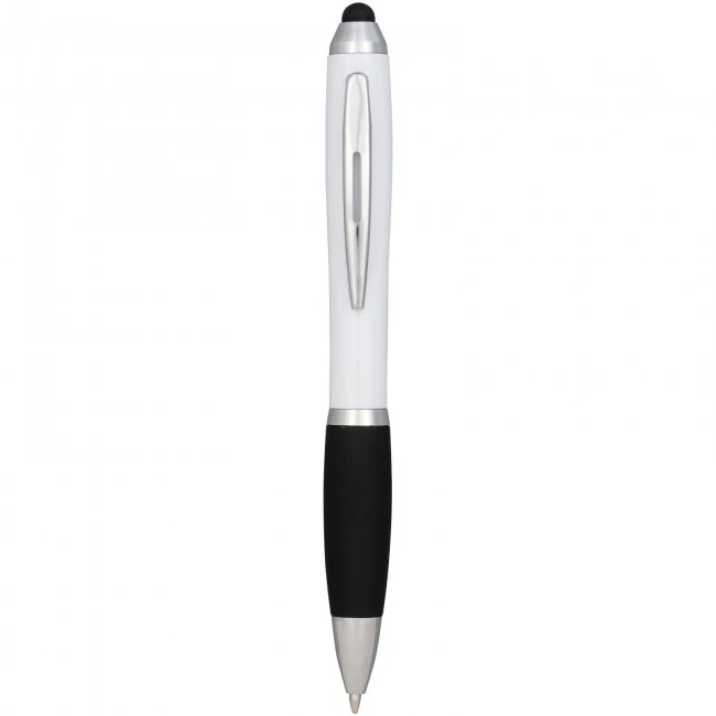 Nash Coloured Stylus Ballpoint Pen With Black Grip (blue ink)