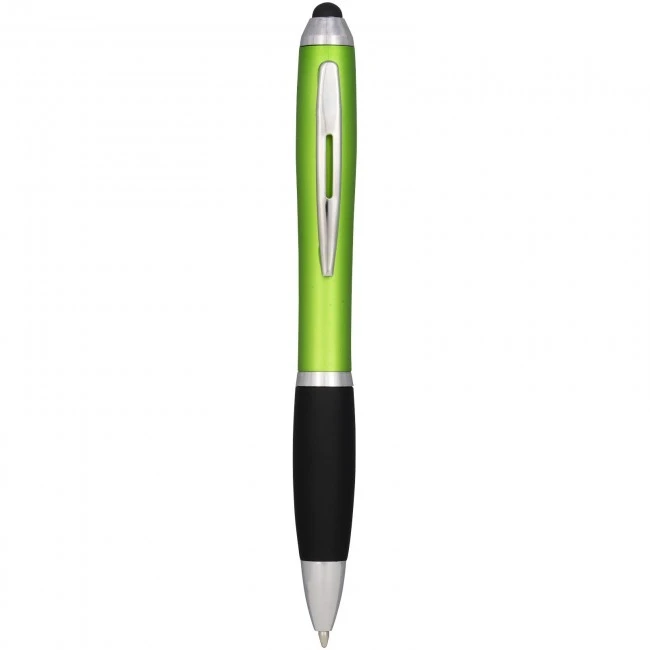 Nash Coloured Stylus Ballpoint Pen With Black Grip (blue ink)