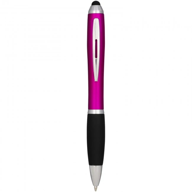 Nash Coloured Stylus Ballpoint Pen With Black Grip (blue ink)