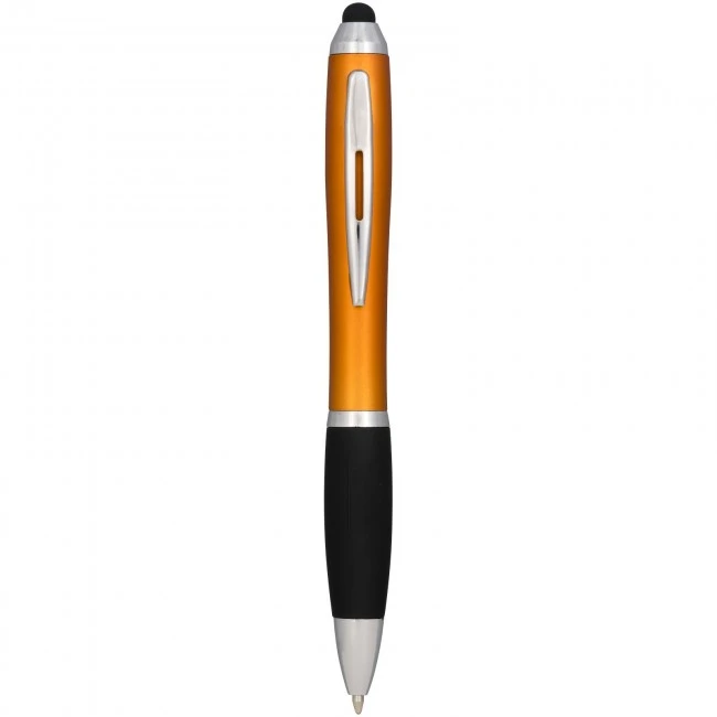 Nash Coloured Stylus Ballpoint Pen With Black Grip (blue ink)