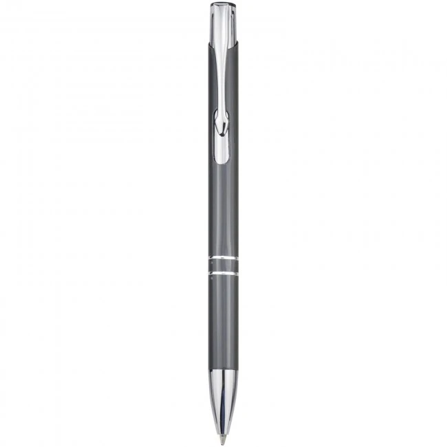 Moneta Aluminium Click Ballpoint Pen (blue ink)
