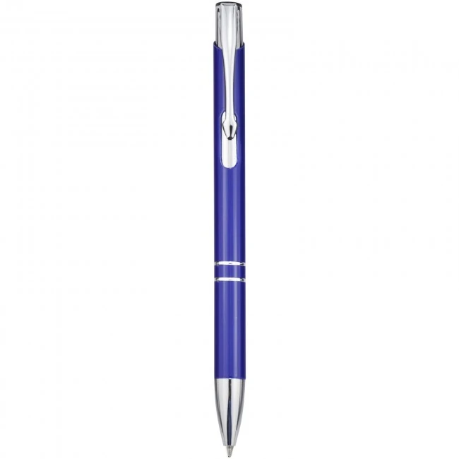 Moneta Aluminium Click Ballpoint Pen (blue ink)