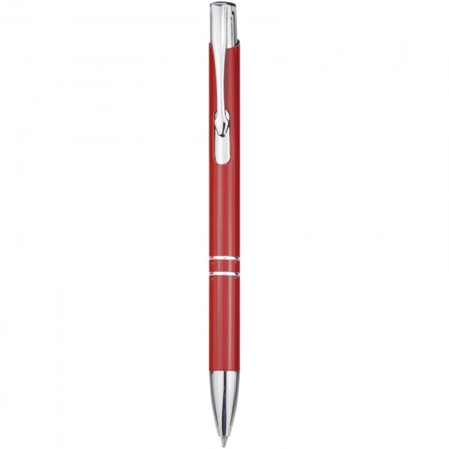 Moneta Aluminium Click Ballpoint Pen (blue ink)