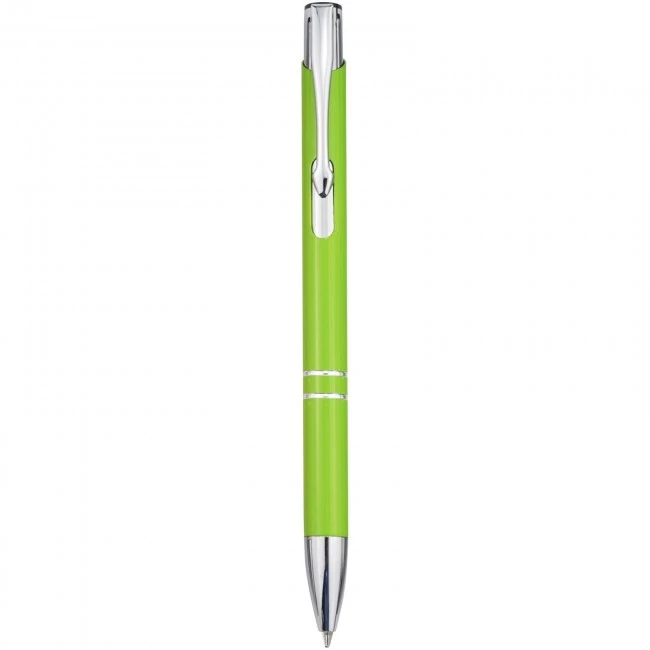 Moneta Aluminium Click Ballpoint Pen (blue ink)