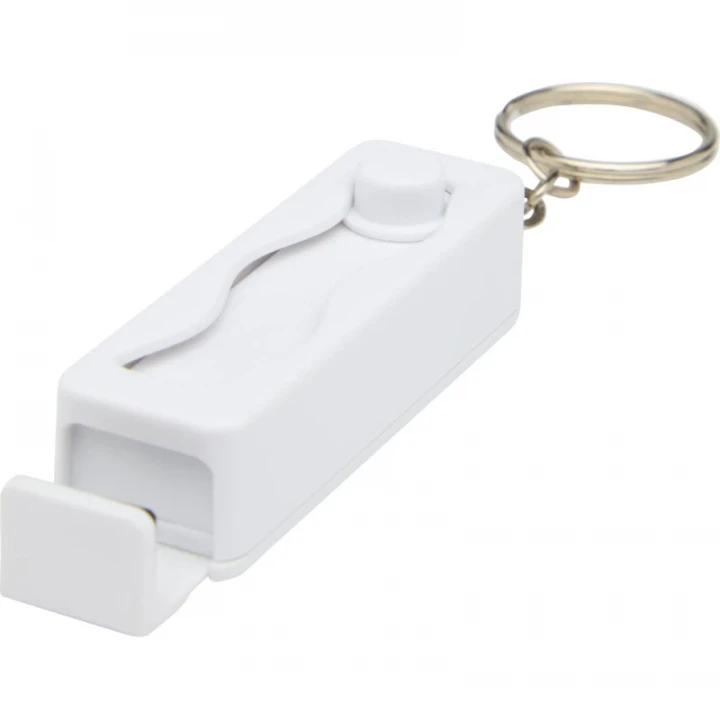 Aggia Recycled Plastic Phone Stand With Fidget Toy