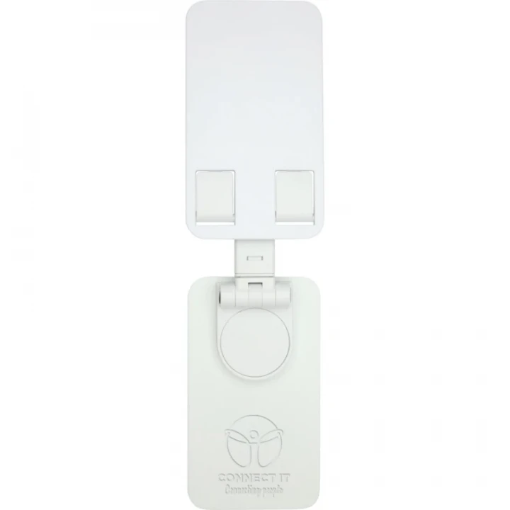 Alhena Recycled Plastic Foldeable Phone Holder With Metal Desk Stand