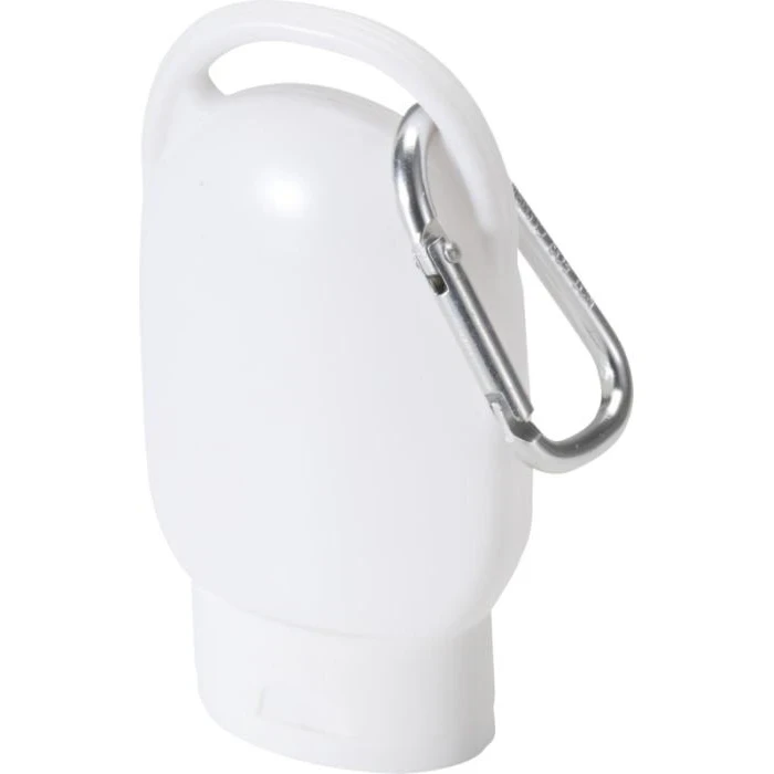 Rosie SPF 30 suncream with carabiner