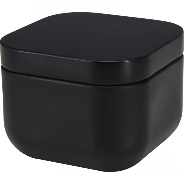 Tindra Square Tin Candle With Vanilla Aroma