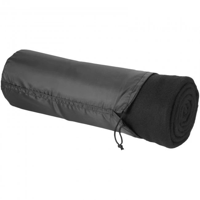 Huggy Fleece Plaid Blanket With Carry Pouch 150x120cm