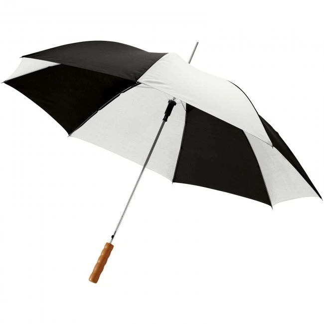 Lisa 23'' auto open umbrella with wooden handle