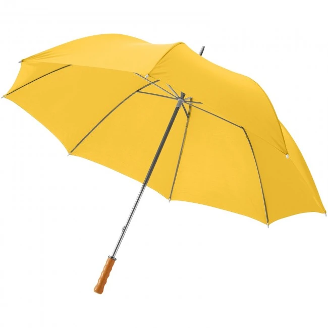 Karl 30'' golf umbrella with wooden handle