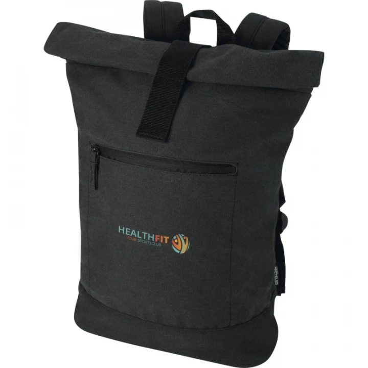 Recanvas 14” GRS Recycled Rolltop Backpack 16L