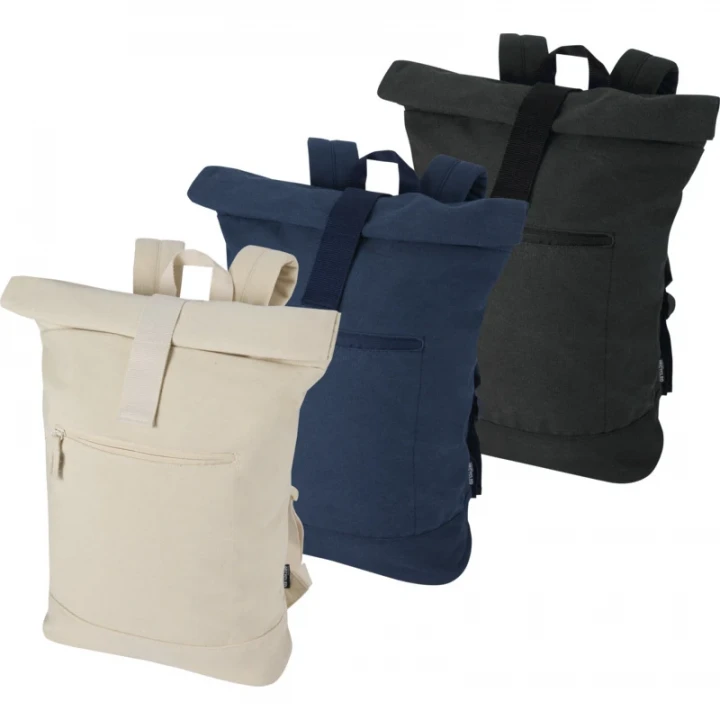 Recanvas 14” GRS Recycled Rolltop Backpack 16L