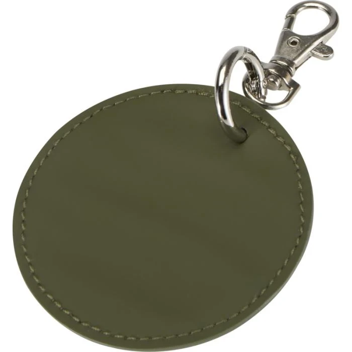 Resi plus GRS recycled Round charm keychain