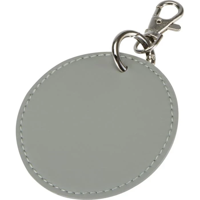 Resi plus GRS recycled Round charm keychain