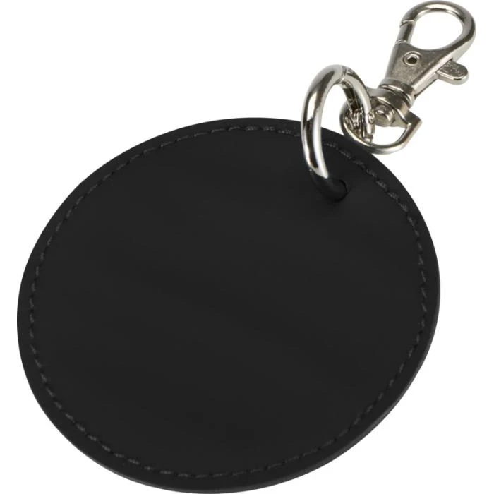 Resi plus GRS recycled Round charm keychain