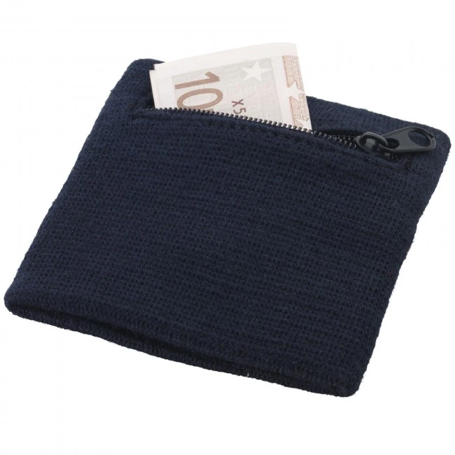 Brisky Performance Wristband With Zippered Pocket