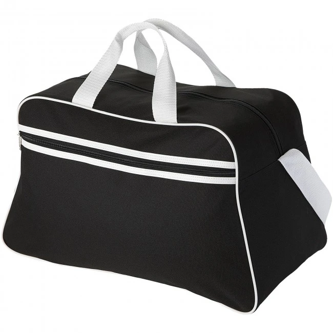 San Jose 2-Stripe Sports Duffel Bag 30L