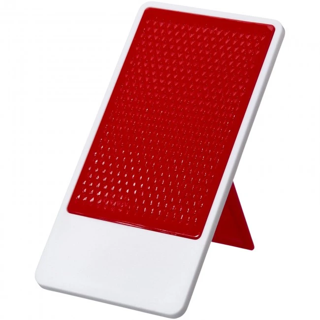 Flip smartphone holder with folding stand