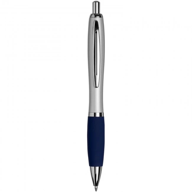 Metal curvy ballpoint pen-BK