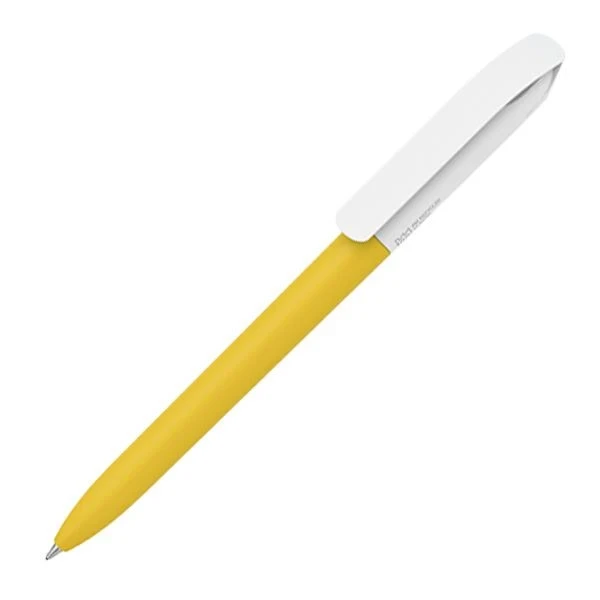 Zed White Clip Recycled Pen