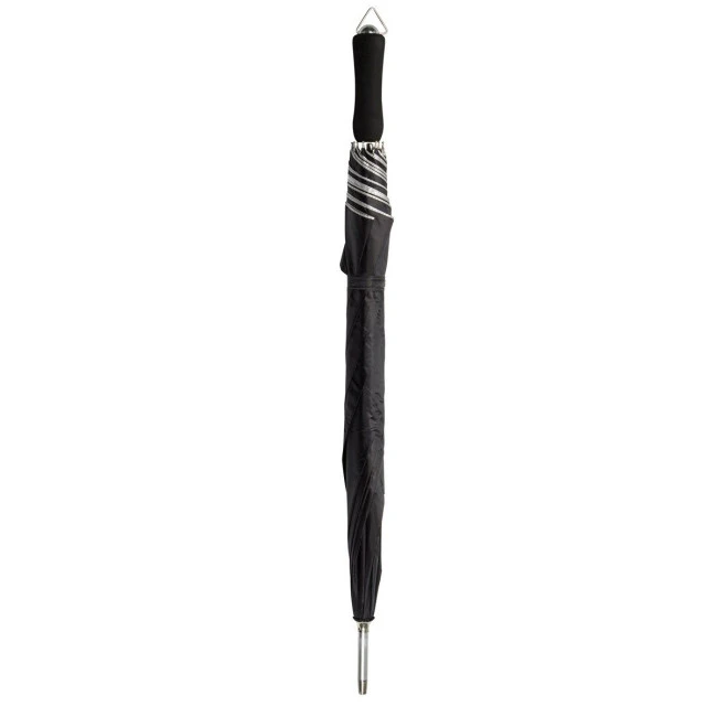 Umbrella with silver underside