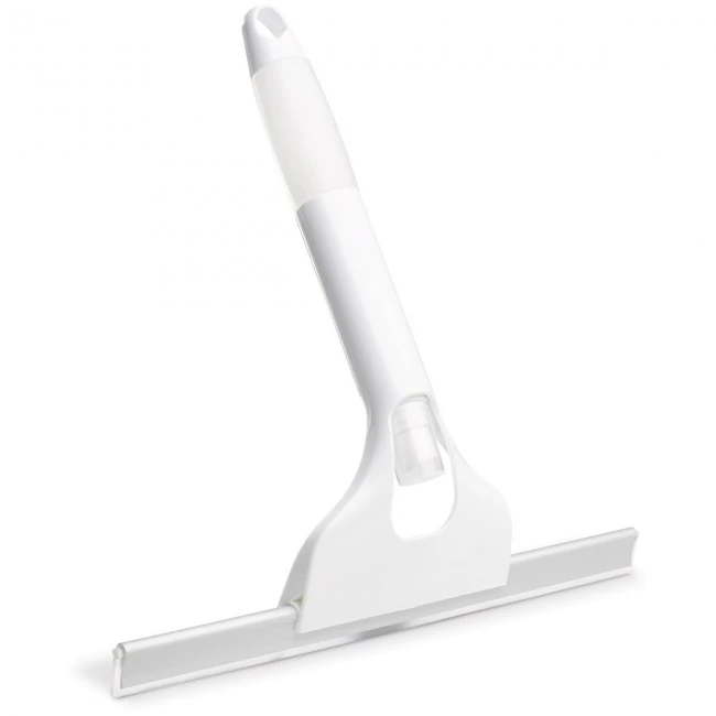 Wiper with spray