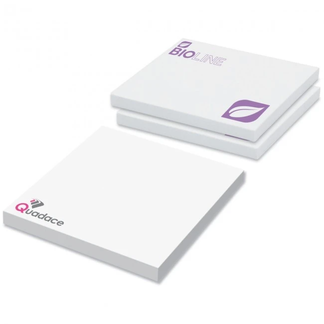50 adhesive notes, 75x70mm