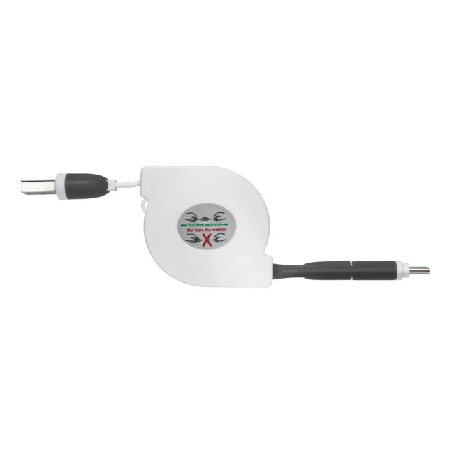 3-in-1 retractable charging cable