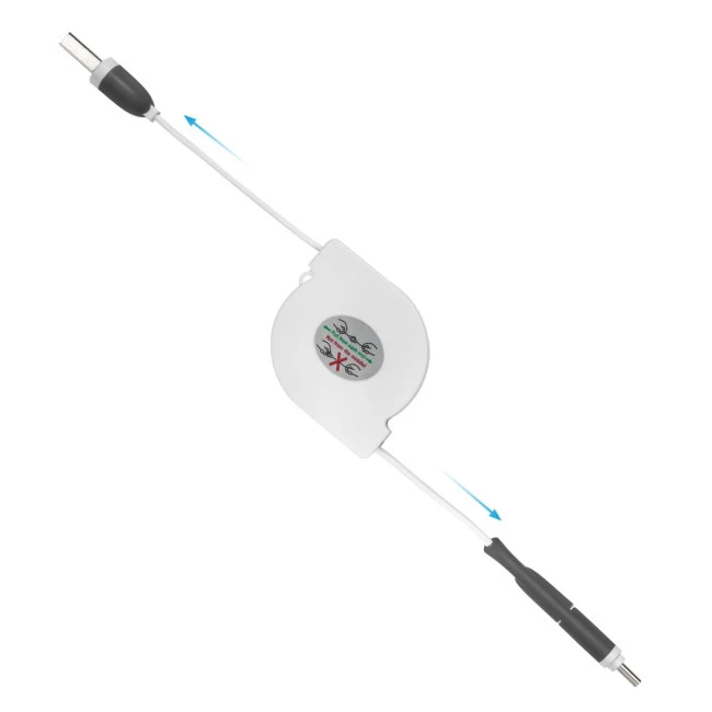 3-in-1 retractable charging cable