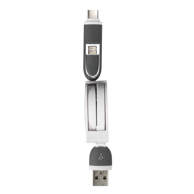 3-in-1 retractable charging cable