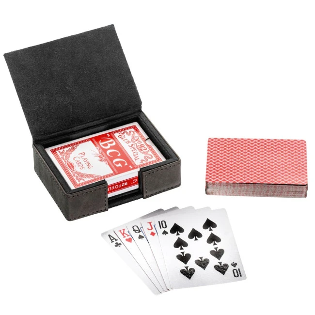 Playing cards set with box