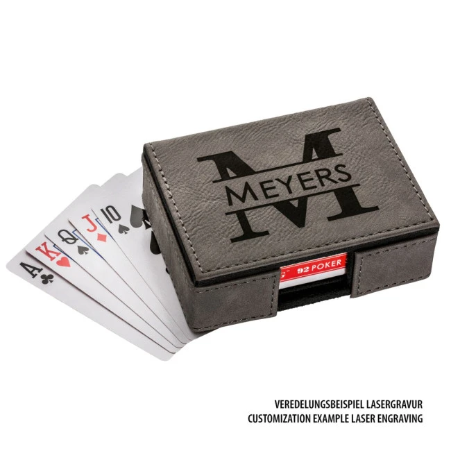 Playing cards set with box