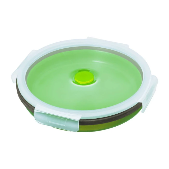 Green Silicone Lunch Box