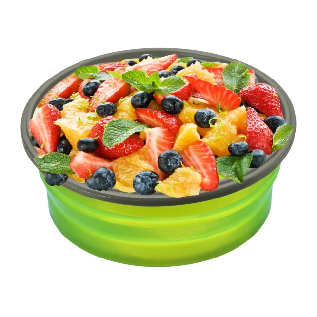 Green Silicone Lunch Box