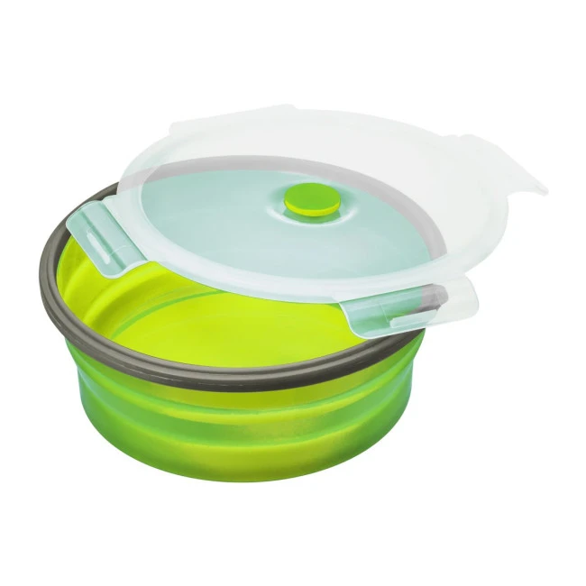 Green Silicone Lunch Box