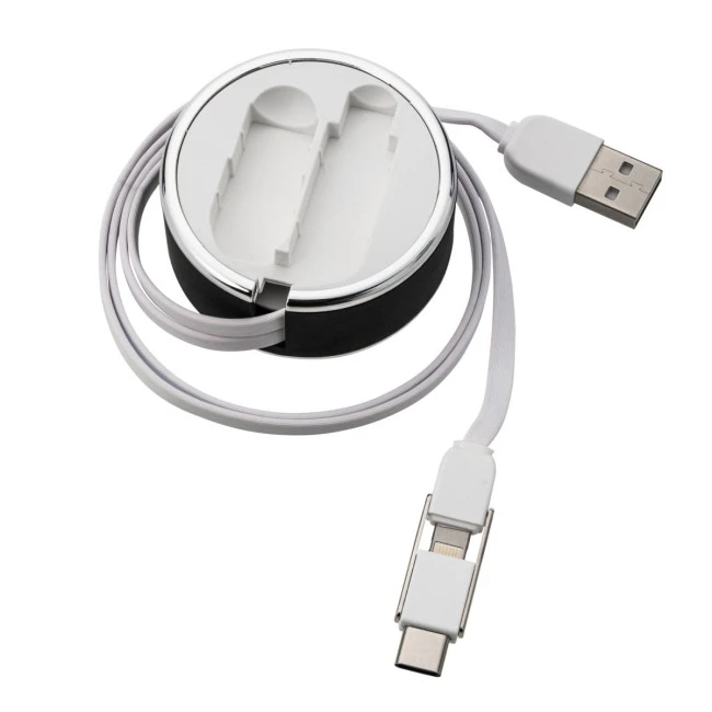 3-in-1 Retractable Charging Cable