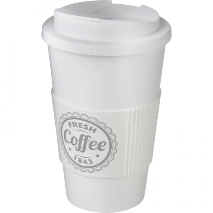 Americano Tumbler With Grip & Spill-Proof Lid 350ml