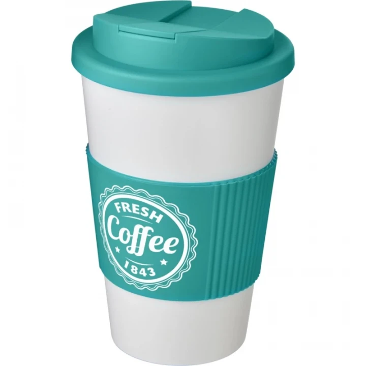 Americano Tumbler With Grip & Spill-Proof Lid 350ml