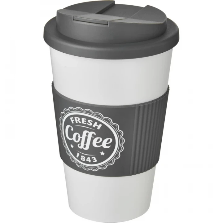 Americano Tumbler With Grip & Spill-Proof Lid 350ml