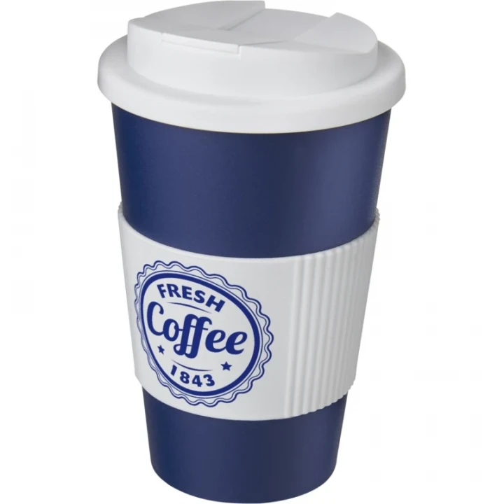 Americano Tumbler With Grip & Spill-Proof Lid 350ml