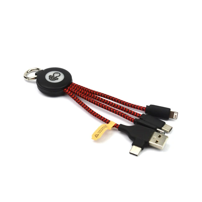 rPET 3 in 1 Multi-Charging Cable