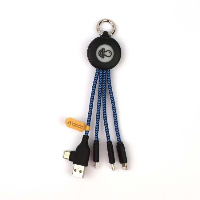 rPET 3 in 1 Multi-Charging Cable