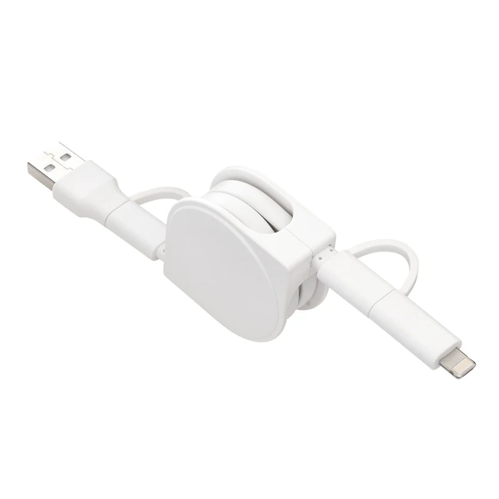 6-in-1 Charging cable With Retractor