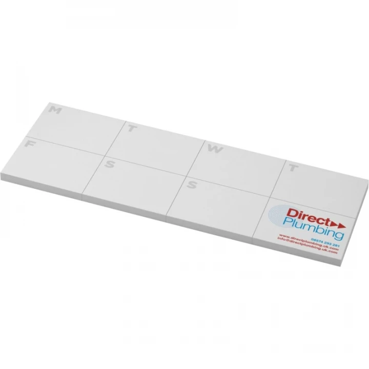 Sticky-Mate Recycled Sticky Notes With Printed Planner
