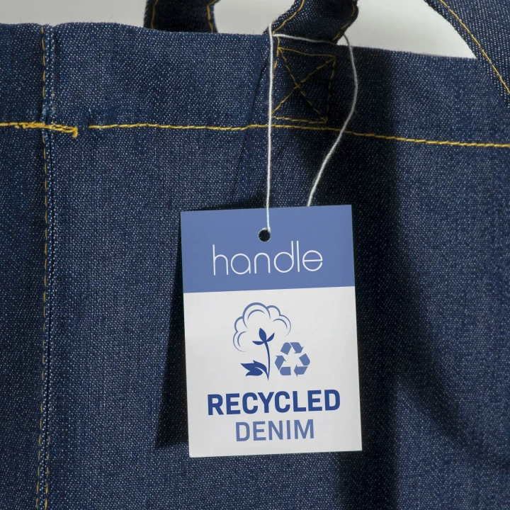 Sustainable Living Recycled Denim Shopper