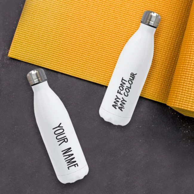 UK Tide Insulated Steel Bottle 1 Colour Print