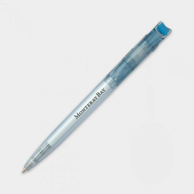 Green & Good Litani Pen - Clear Blue - Recycled Bottle