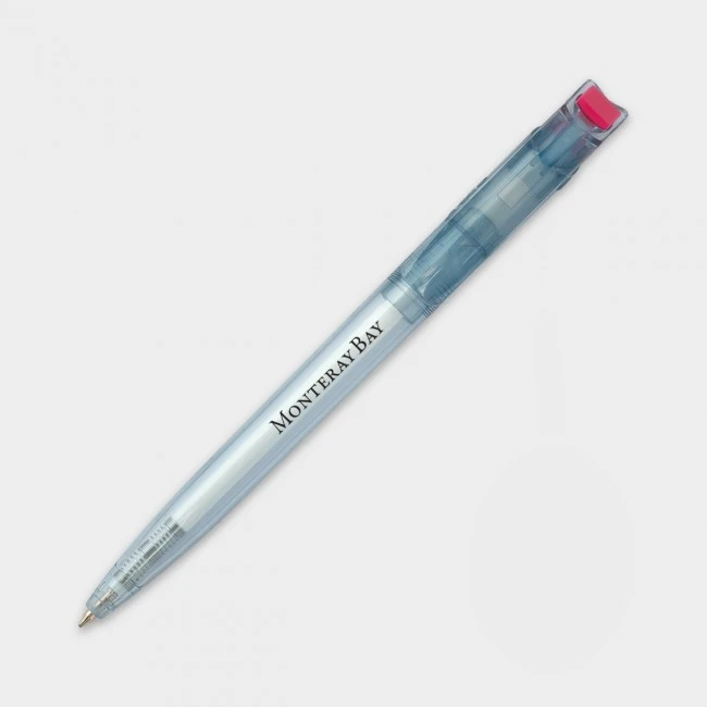 Green & Good Litani Pen - Clear Blue - Recycled Bottle