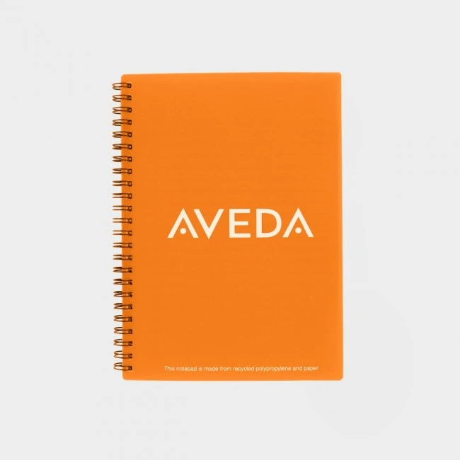 Green & Good A5 Polypropylene Wire Notebooks - Recycled